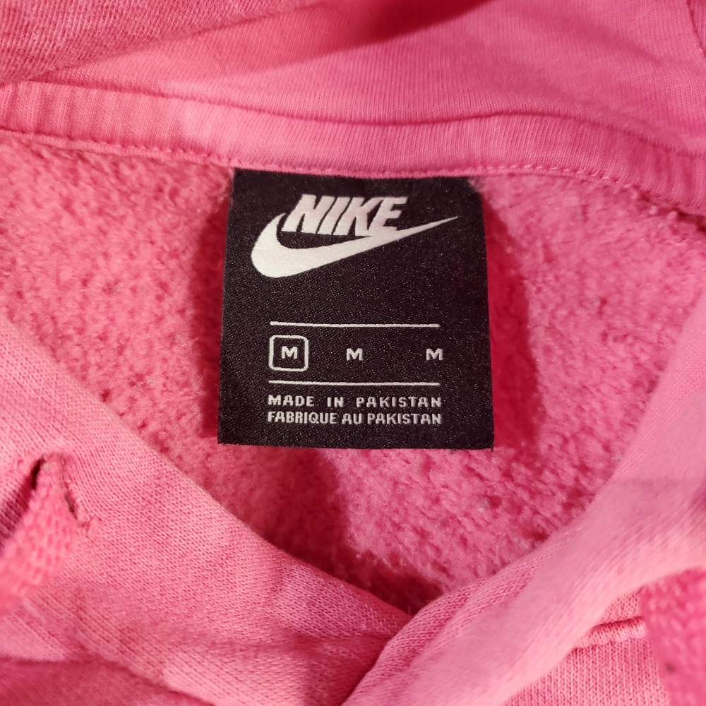 Nike Pink Hoodie with Small Swoosh Logo - Picture 6 of 8